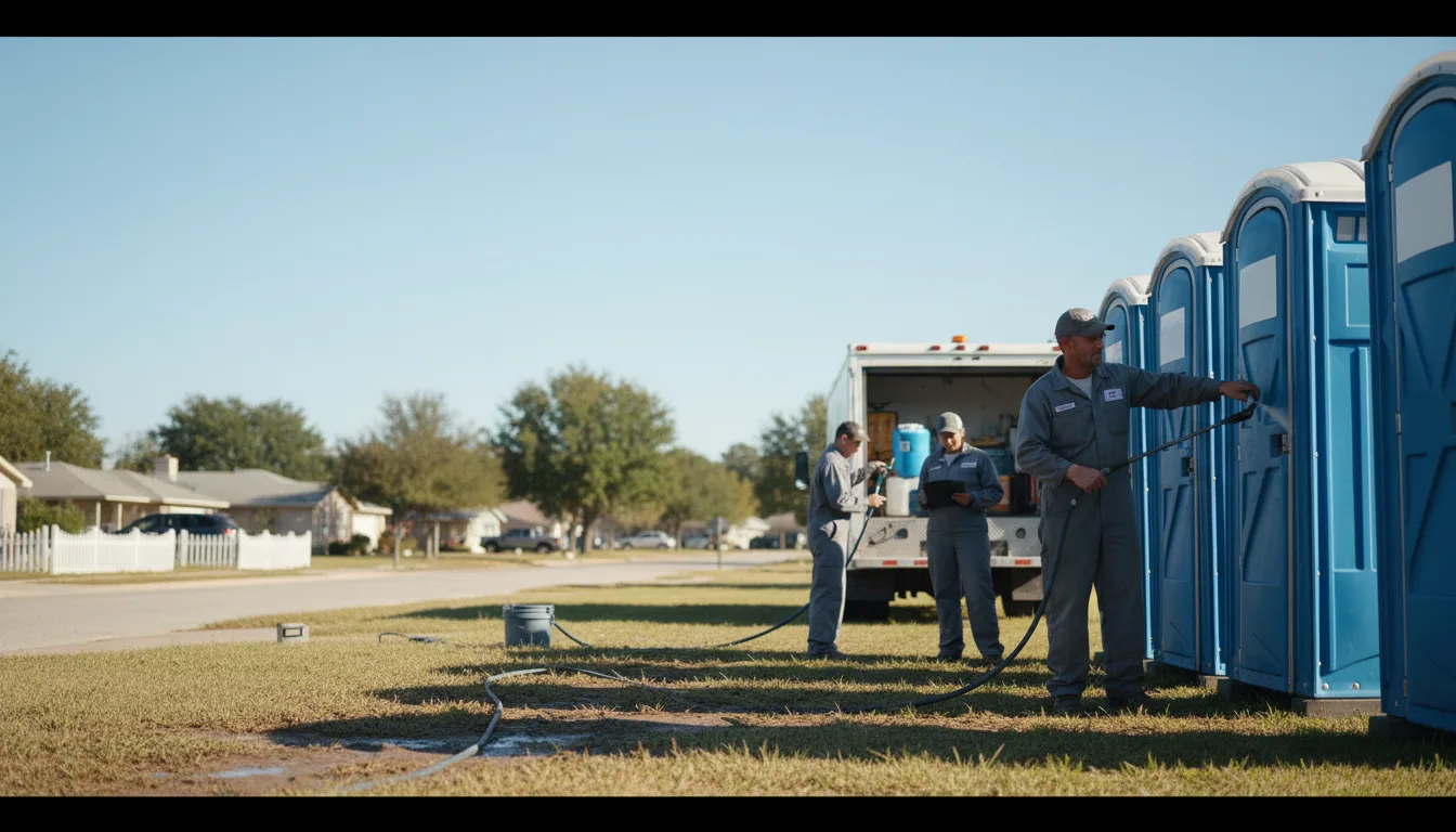 Long-Term Portable Toilet Rental in Omro, WI near me
